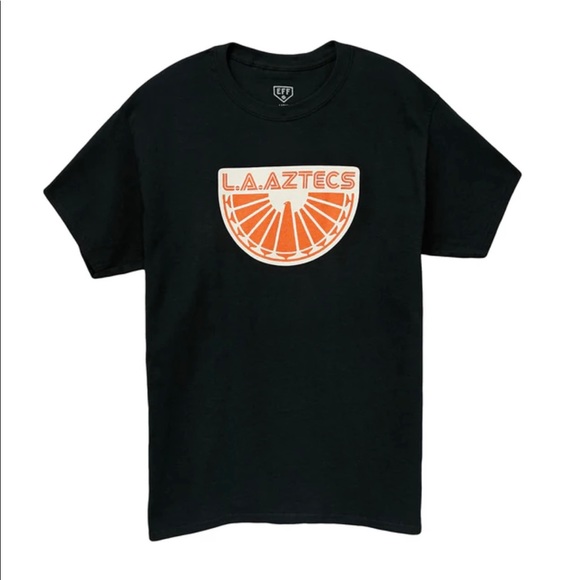 LA Aztecs 1976 Soccer T-Shirt - Los Angeles Aztecs - Brand New with Tags - Picture 1 of 4